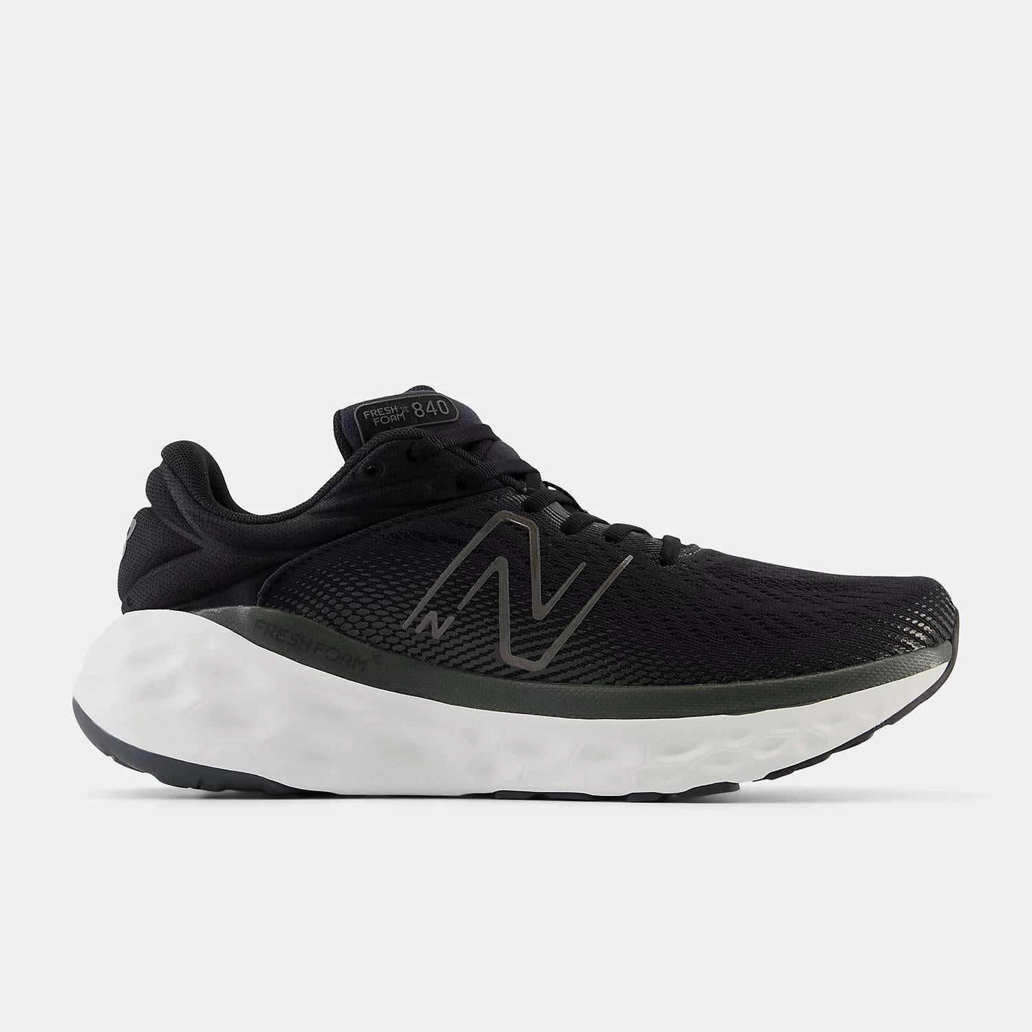 Men's Fresh Foam X 840V1 Running Shoes In Blacktop/black Mens Sneakers & Athletic Shoes outlet