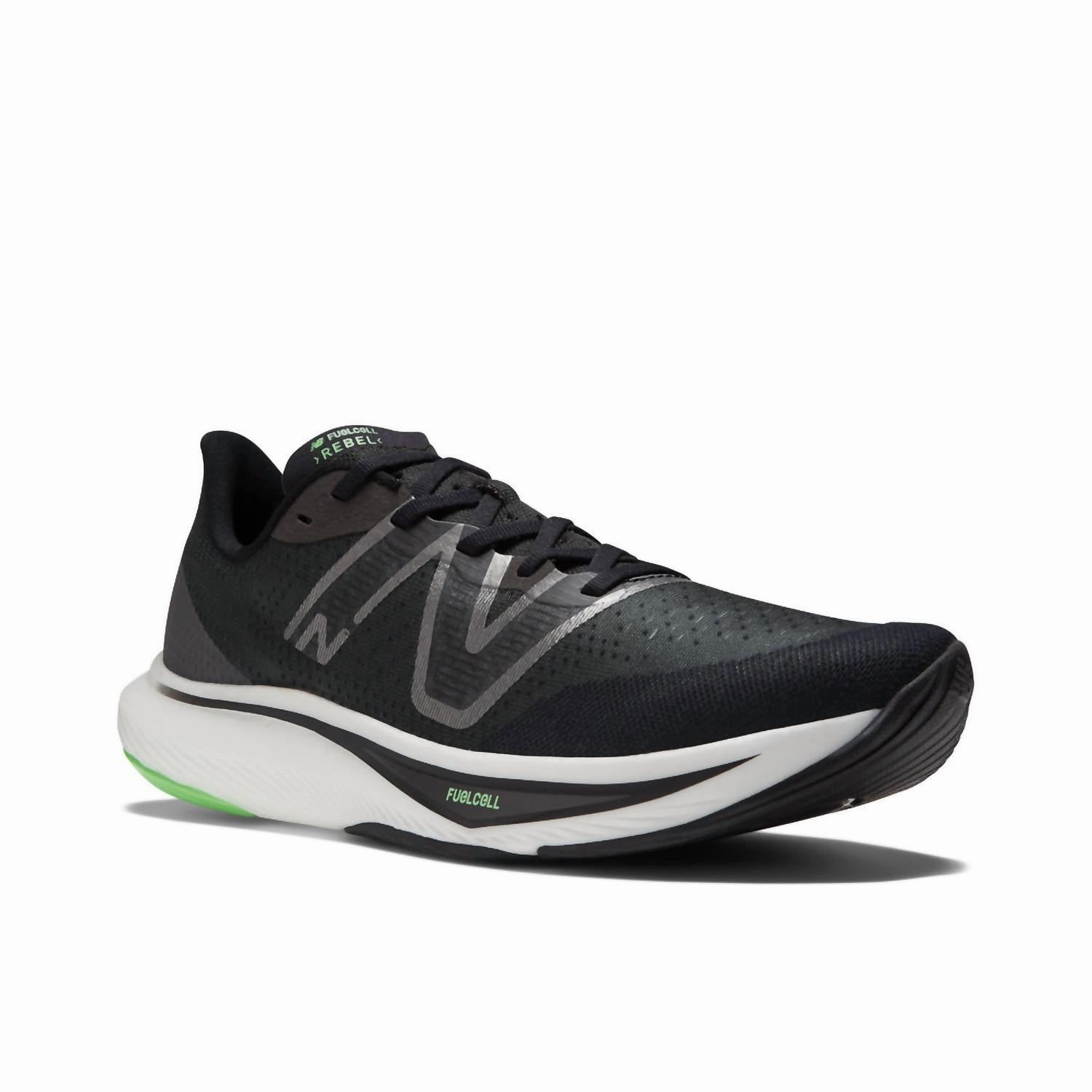 Men's Fuelcell Rebel V3 Running Shoes In Black
