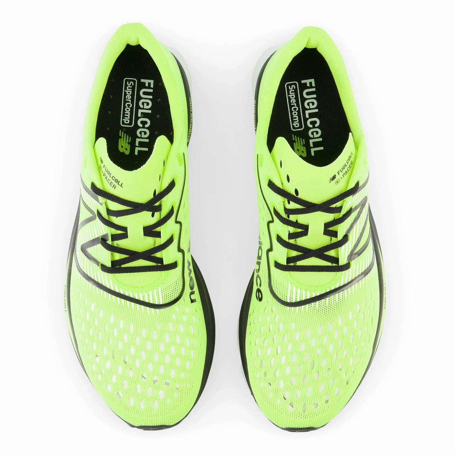 Men's Fuelcell Supercomp Pacer Running Shoes In Thirty Watt / Black