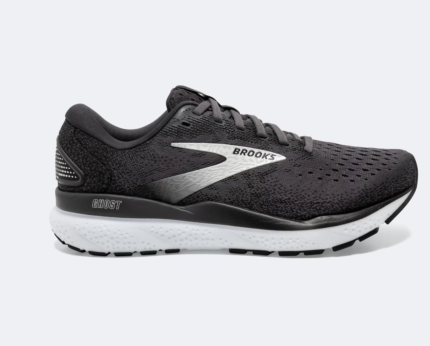 Men's Ghost 16 In Black/grey/white Mens Sneakers & Athletic Shoes outlet