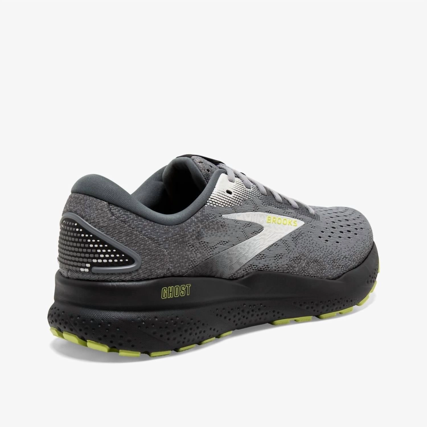 Men's Ghost 16 Running Shoes In Primer/grey/lime