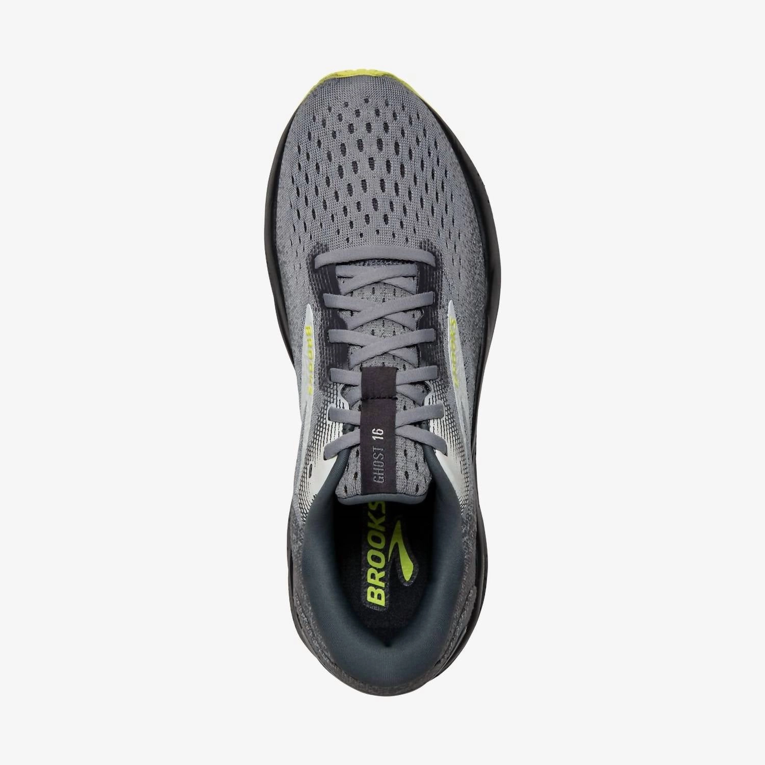 Men's Ghost 16 Shoes In Primer/grey/lime
