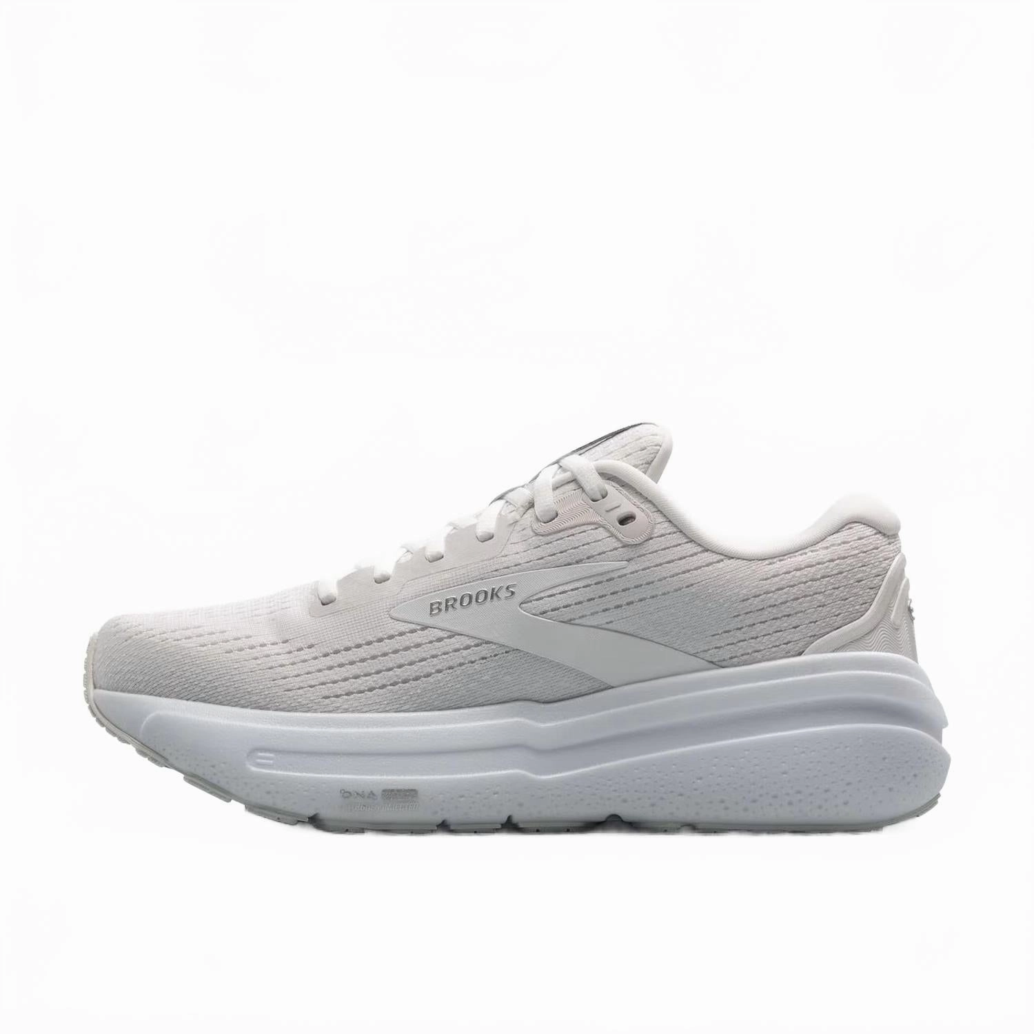 Men's Ghost Max 2 Road Running Shoes In Bright White