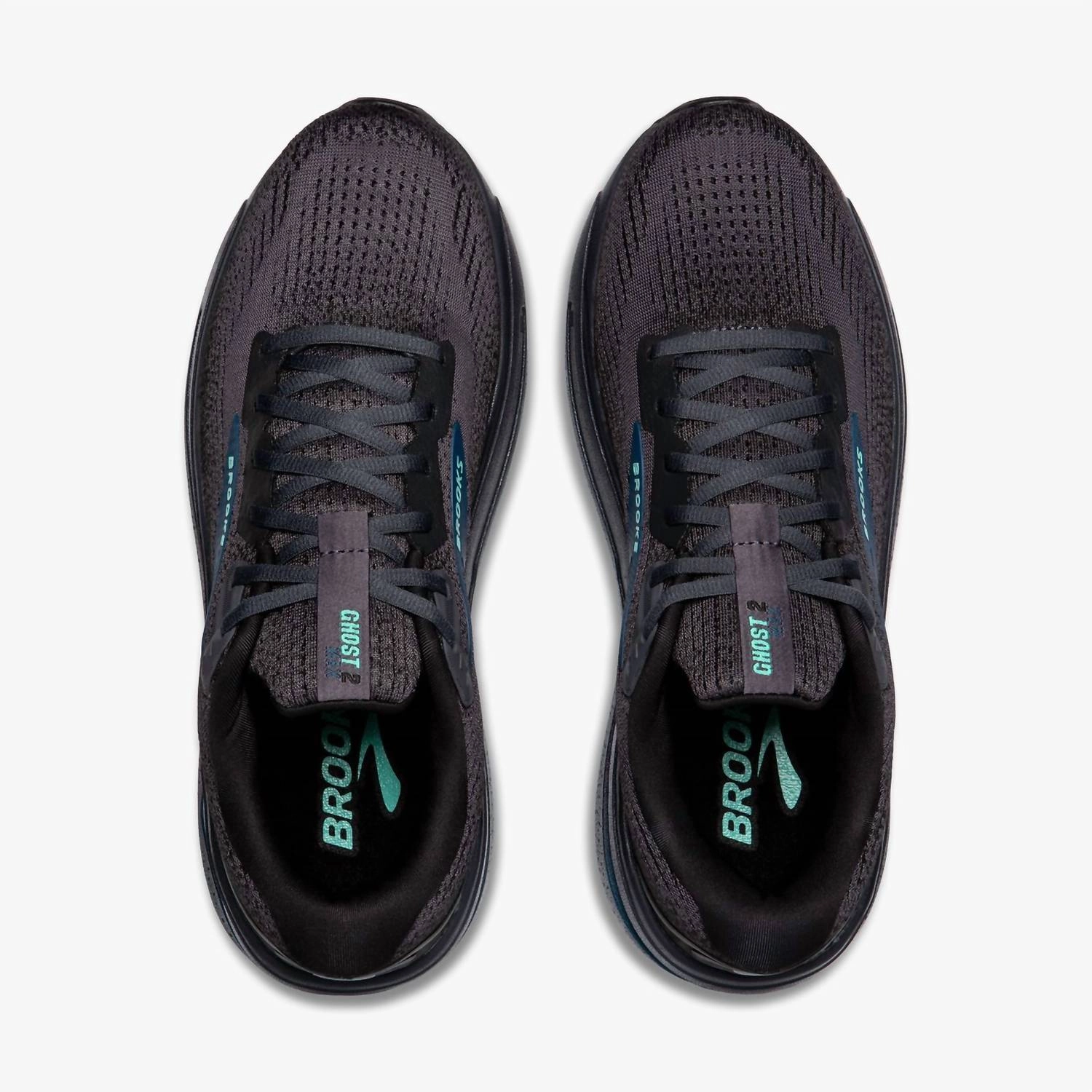 Men's Ghost Max 2 Shoes In 081 - Ebony/cockatoo/blue Sapphire