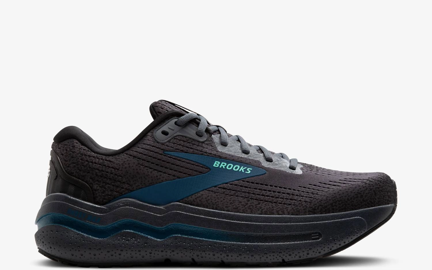 Men's Ghost Max 2 Shoes In 081 - Ebony/cockatoo/blue Sapphire