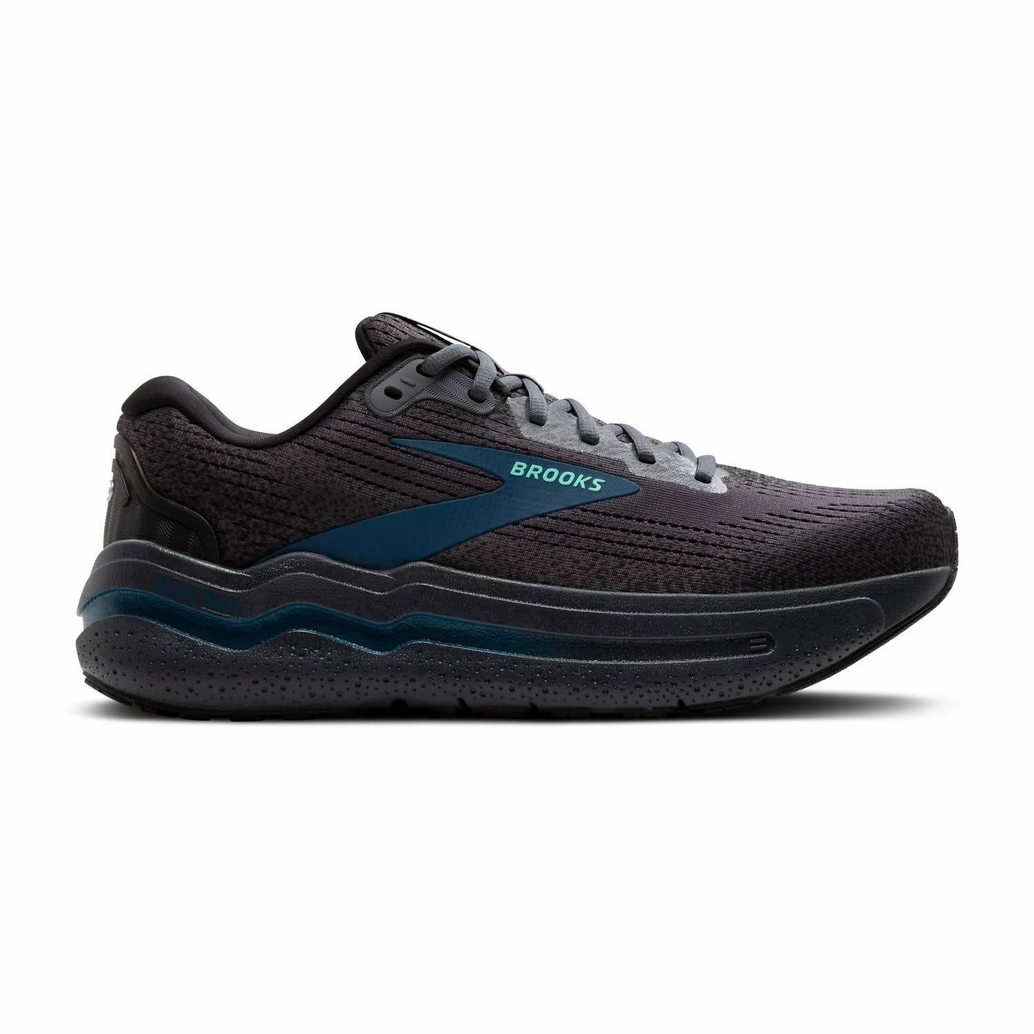 Men's Ghost Max V2 Athletic Shoes In Ebony