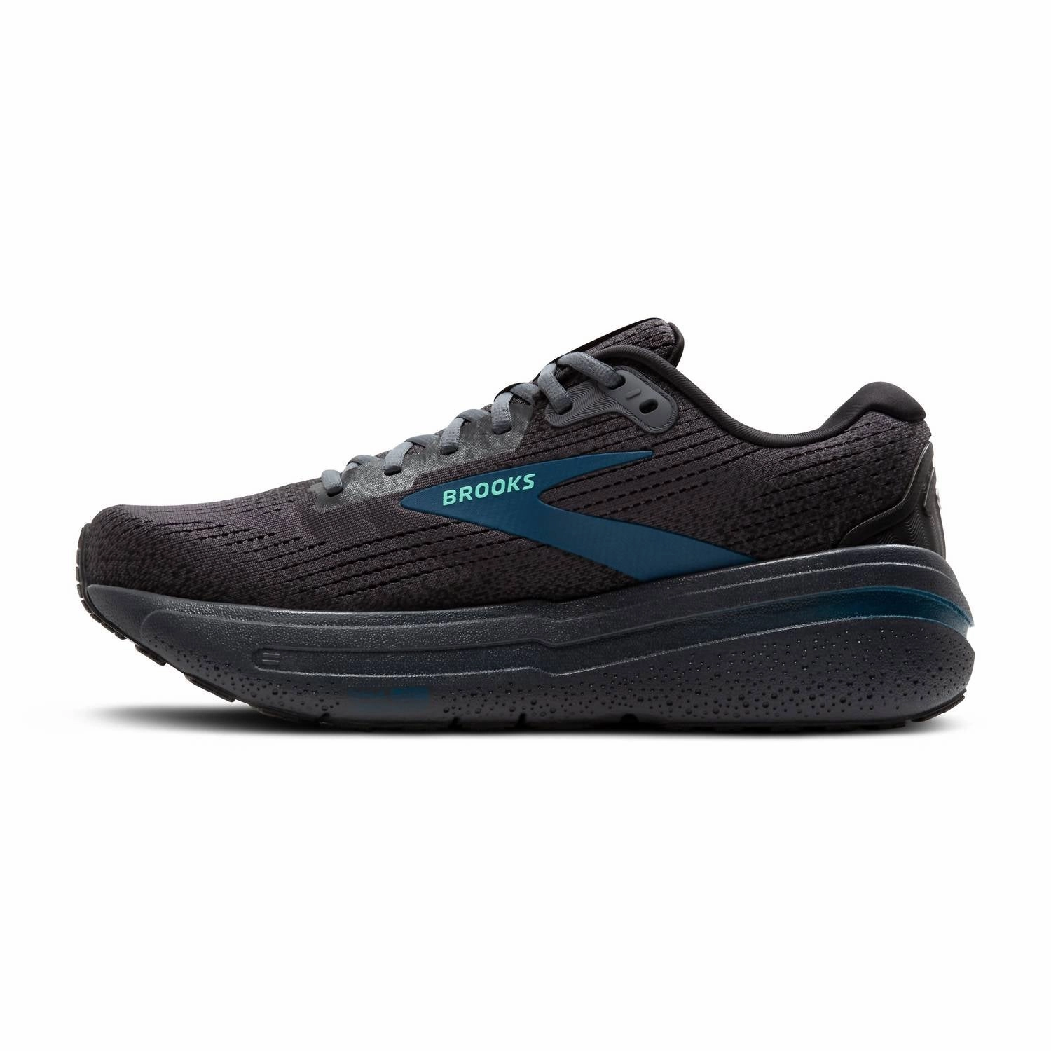 Men's Ghost Max V2 Athletic Shoes In Ebony