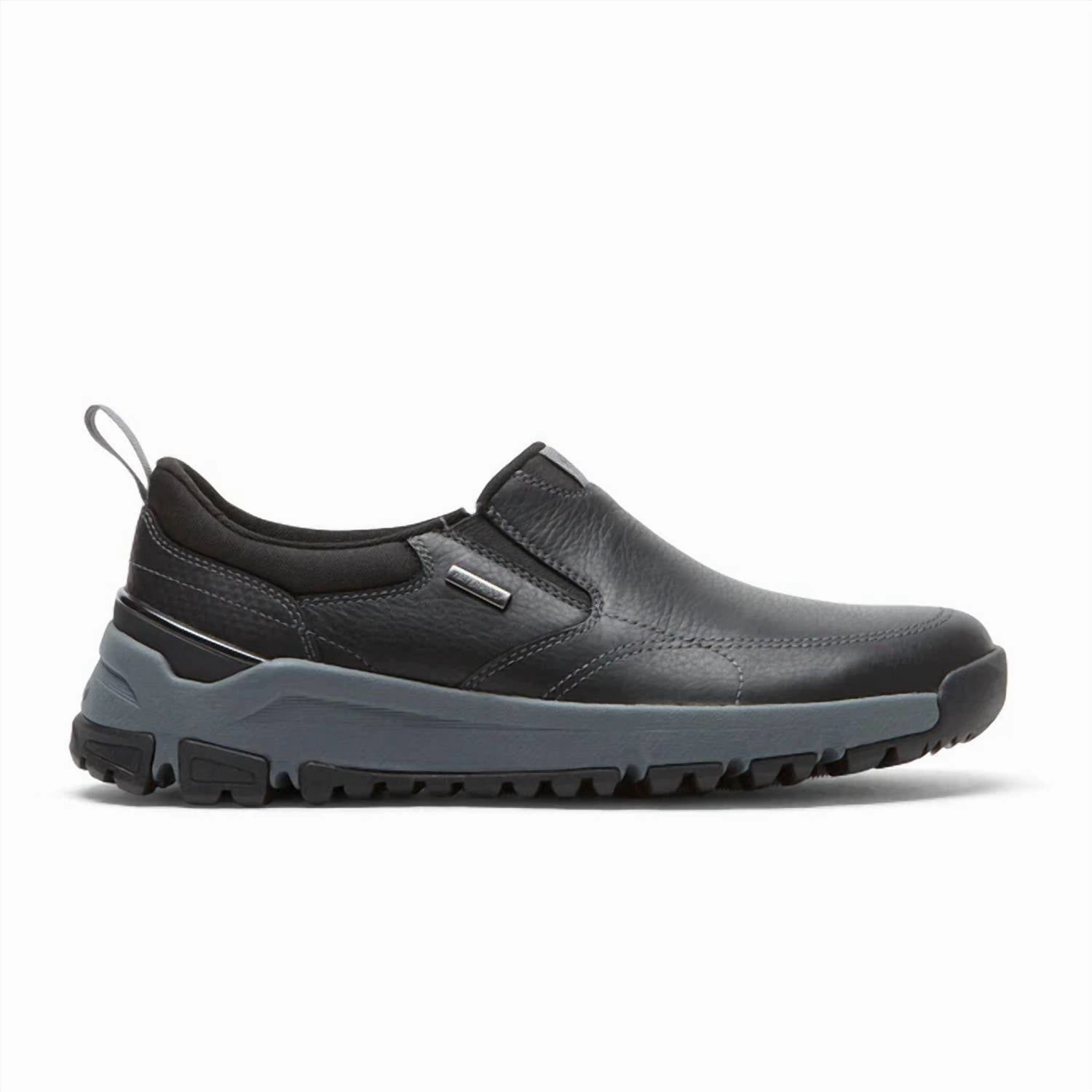 Men's Glastonbury Waterproof Slip-On Shoe - Medium In Black