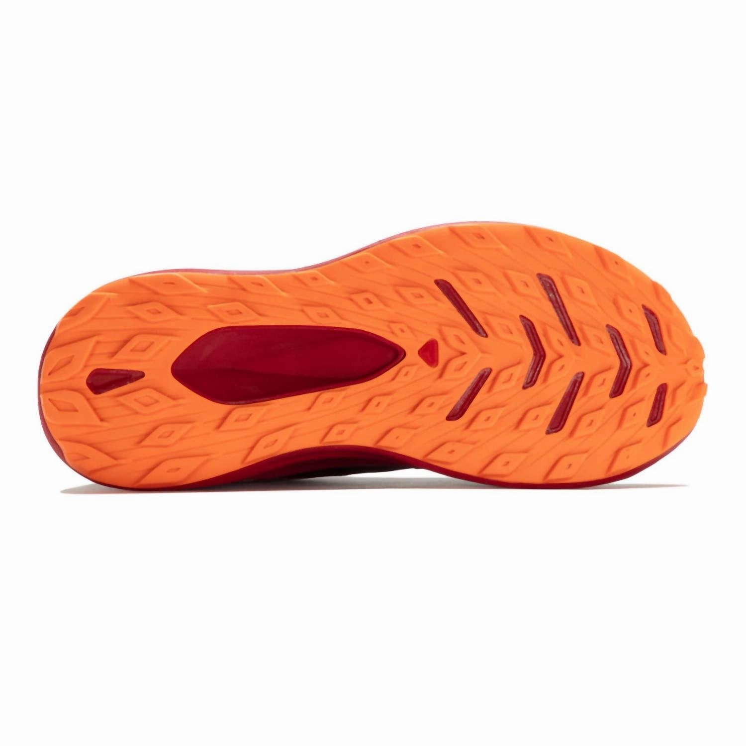 Men's Glide Max Tr Trail Running Shoes In Bitter Chocolate/red Dahlia/shocking Orange
