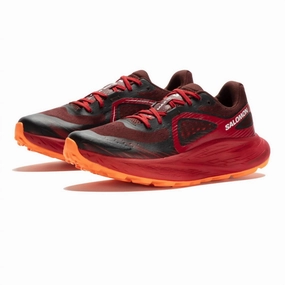 Men's Glide Max Tr Trail Running Shoes In Bitter Chocolate/red Dahlia/shocking Orange Mens Athletic Shoes clearance sale