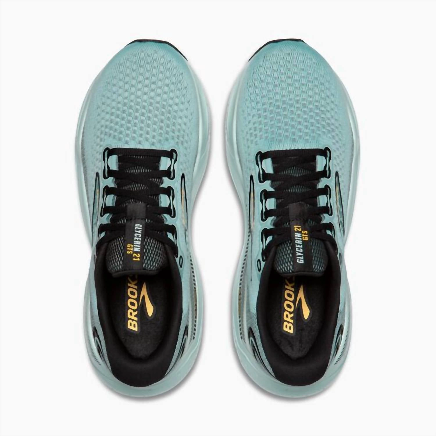 Men's Glycerin Gts 21 Shoes In Cloud/black/gold