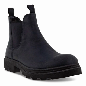Men's Grainer Chelsea Boot In Black Mens Chukka Boots outlet deals