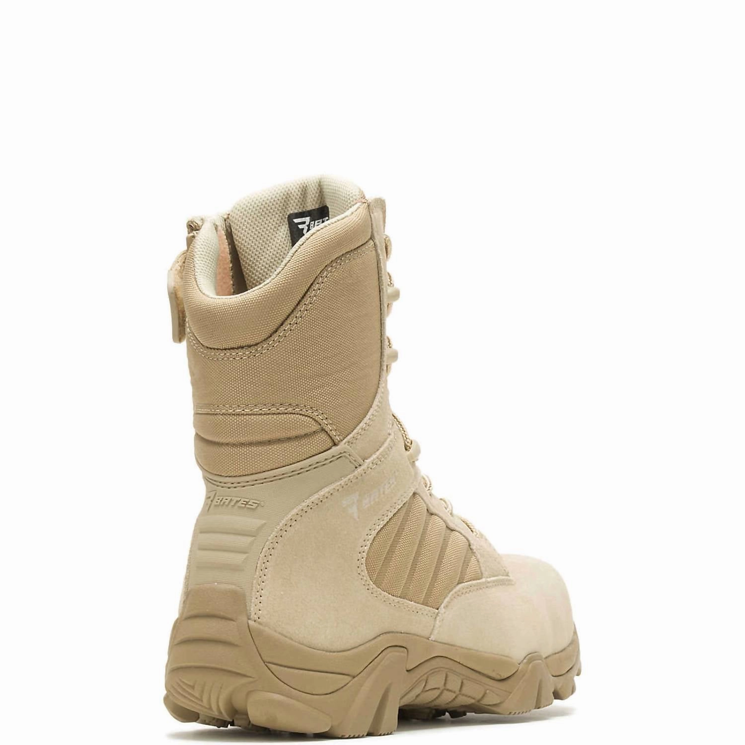 Men's Gx-8 Composite Toe Side Zip Boot - Extra Wide Width In Desert Tan