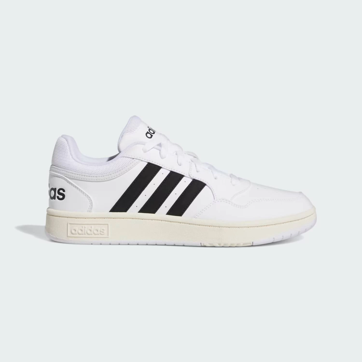 Men's Hoops 3.0 Basketball Shoe In White/black/chalk White Cheap Mens Athletic Sneakers