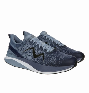Men's Huracan-3000 Lace Up Shoes In Dusty Blue/blue Indigo Cheap Mens Athletic Sneakers