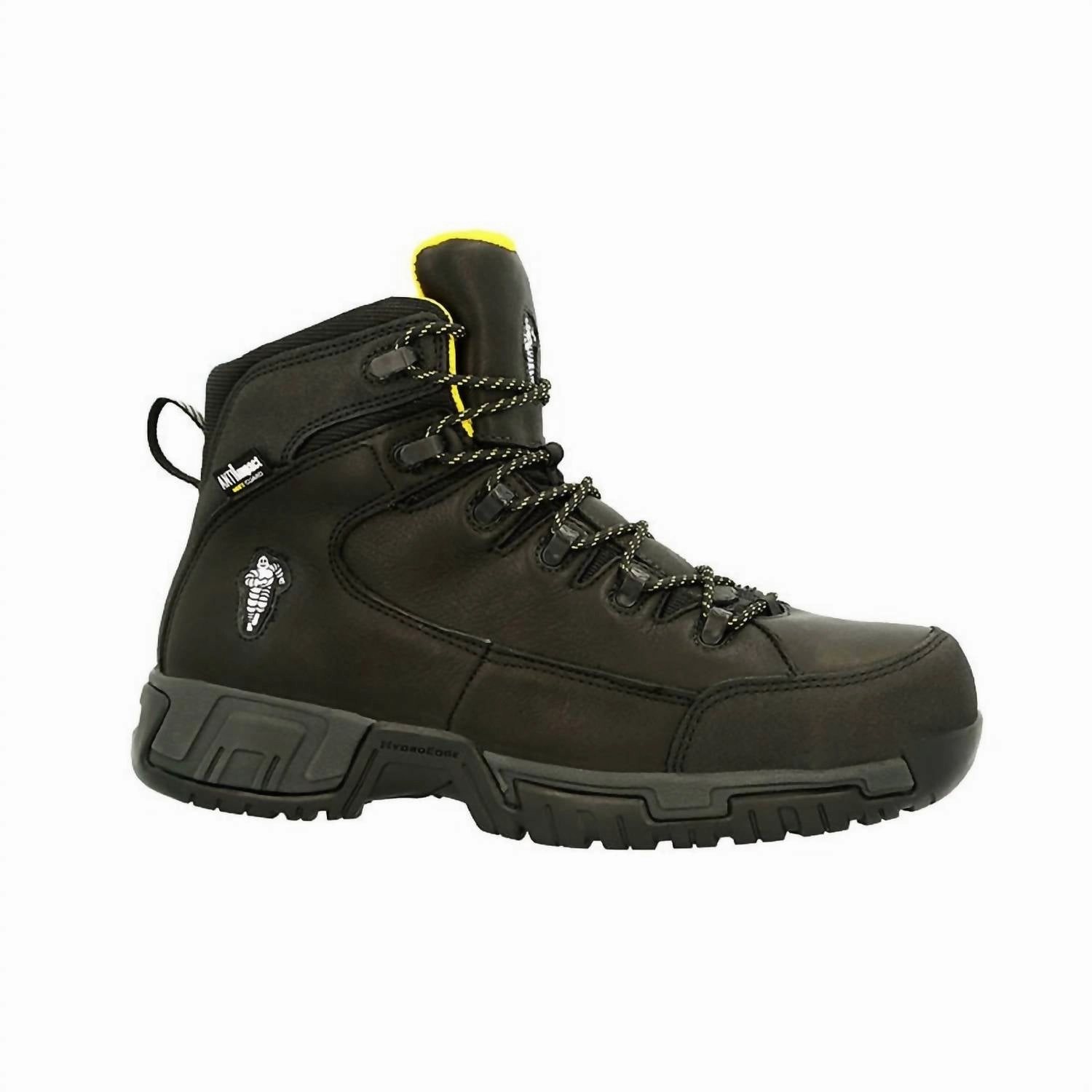 Men's Hydroedge Internal Metatarsal Alloy Toe Waterproof Hiker - Medium Width In Black Mens Chukka Boots outlet deals