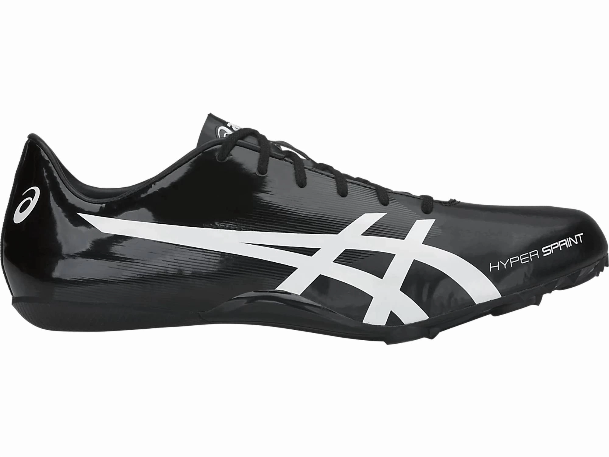 Men's Hyper Sprint 7 Track Shoes In Black/white Cheap Mens Athletic Sneakers