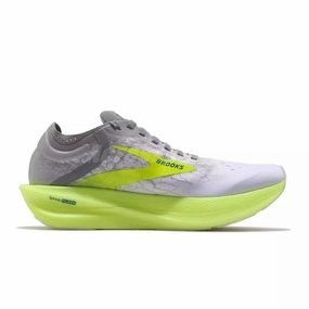 Men's Hyperion Elite 2 Running Shoes In White/silver/nightlife Cheap Mens Athletic Sneakers