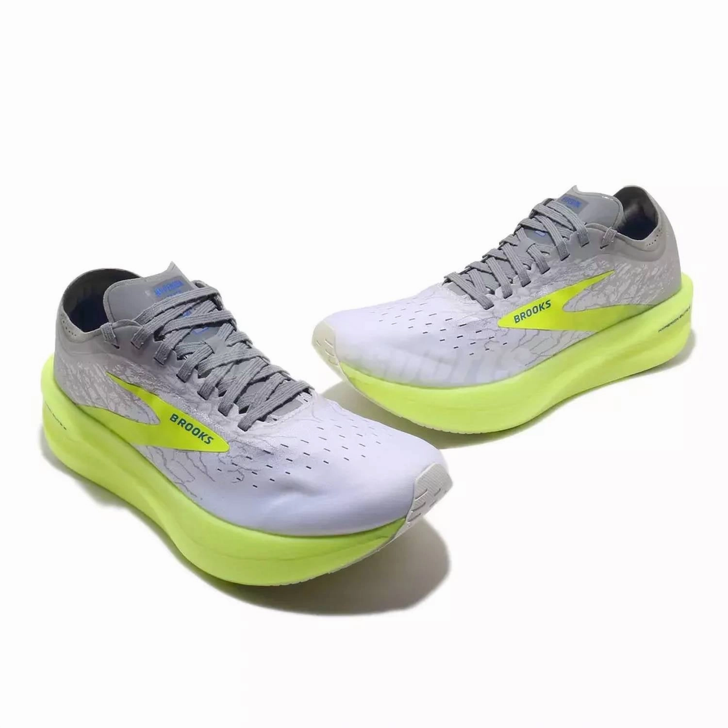 Men's Hyperion Elite 2 Running Shoes In White/silver/nightlife