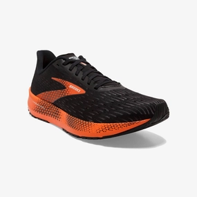 Men's Hyperion Tempo Running Shoes In Black/flame/grey Cheap Mens Athletic Sneakers
