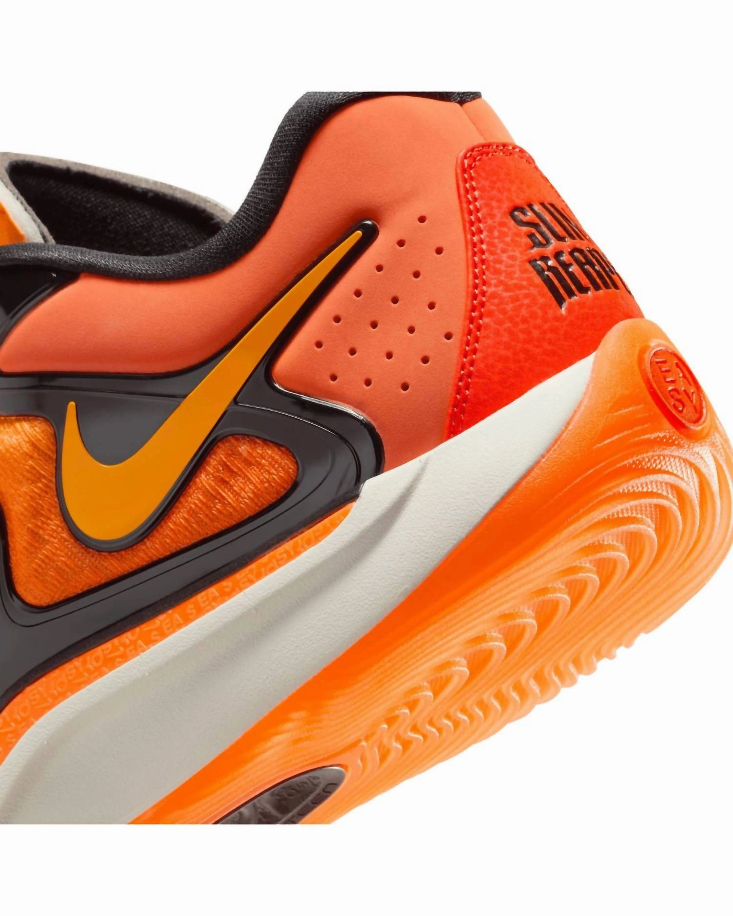 Men's Kd 17 Slim Reaper In Orange/black/white