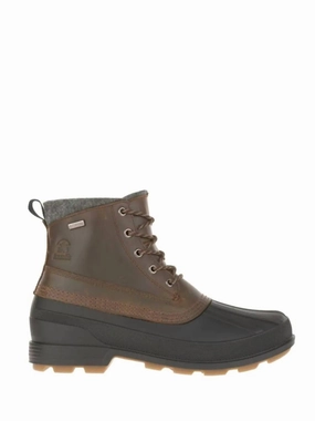 Men's Lawrence M Winter Boot In Chocolate Mens Winter & Rain Boots clearance