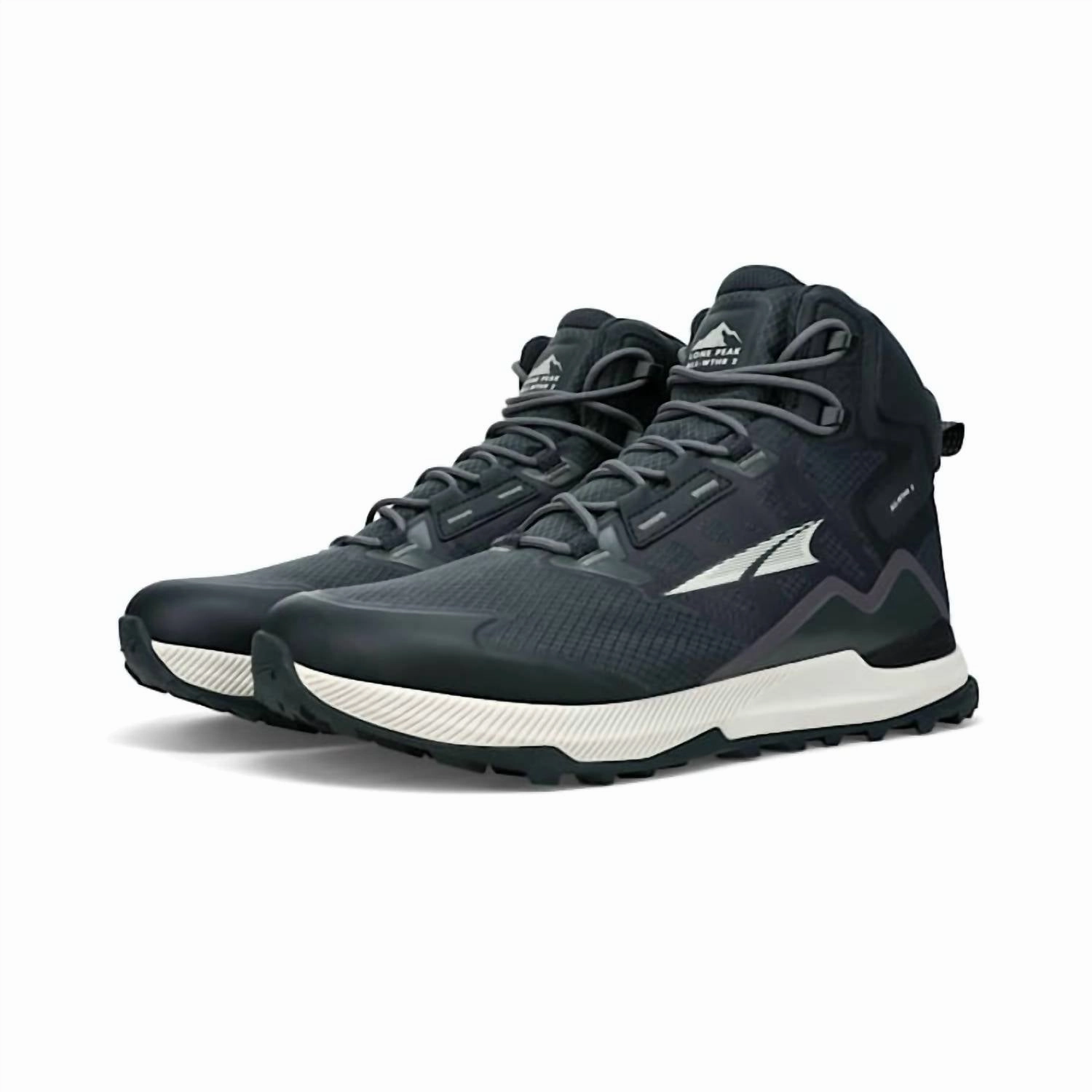 Men's Lone Peak Mid All-Wthr 2 Hiking Shoe In Black