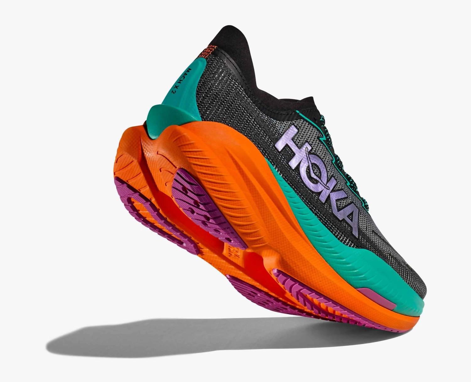 Men's Mach X 2 Sneaker In Black / Electric Aqua