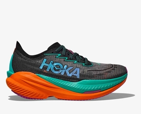 Men's Mach X 2 Sneaker In Black / Electric Aqua Mens Athletic Shoes clearance sale