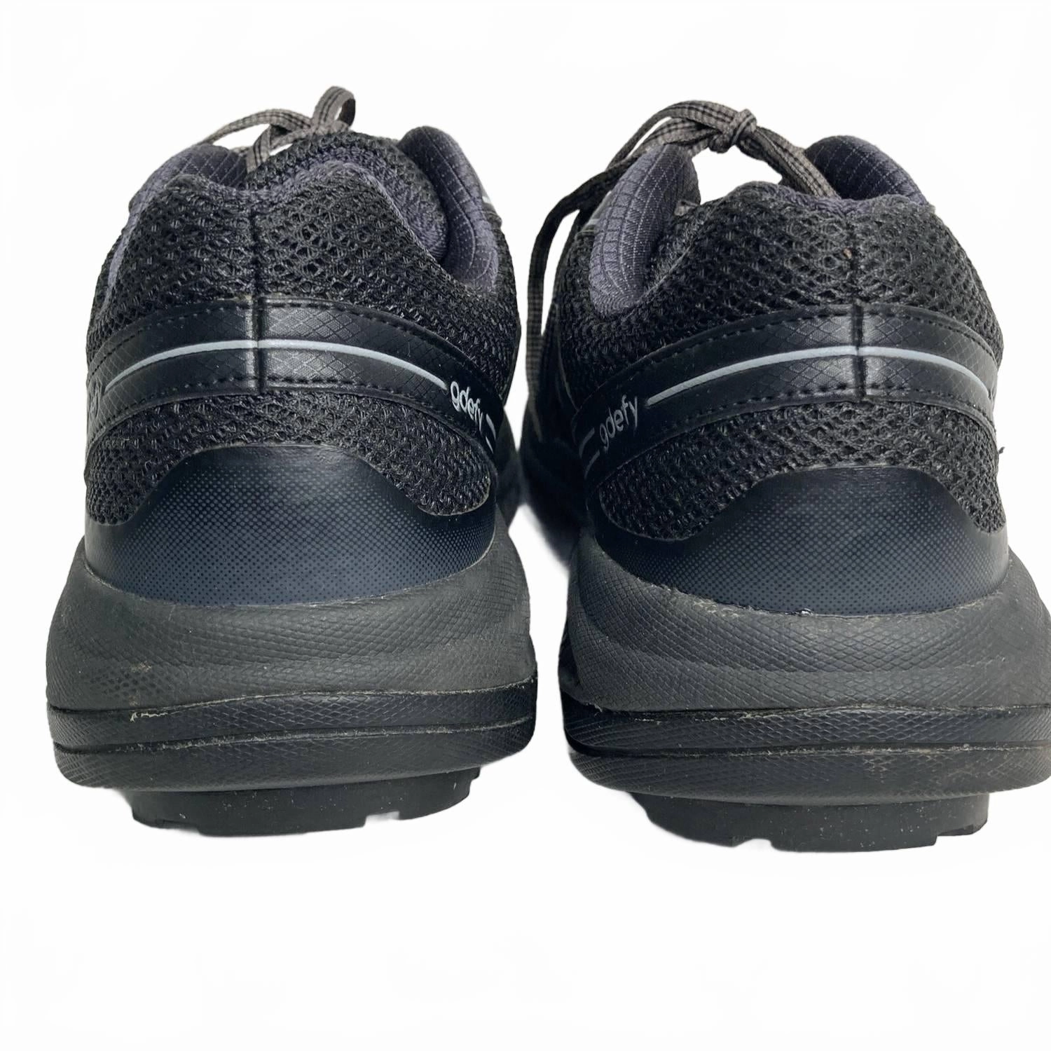 Men's Mighty Walk Athletic Shoes In Black/black