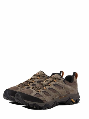 Men's Moab 3 Hiking Shoes In Walnut Cheap Mens Athletic Sneakers