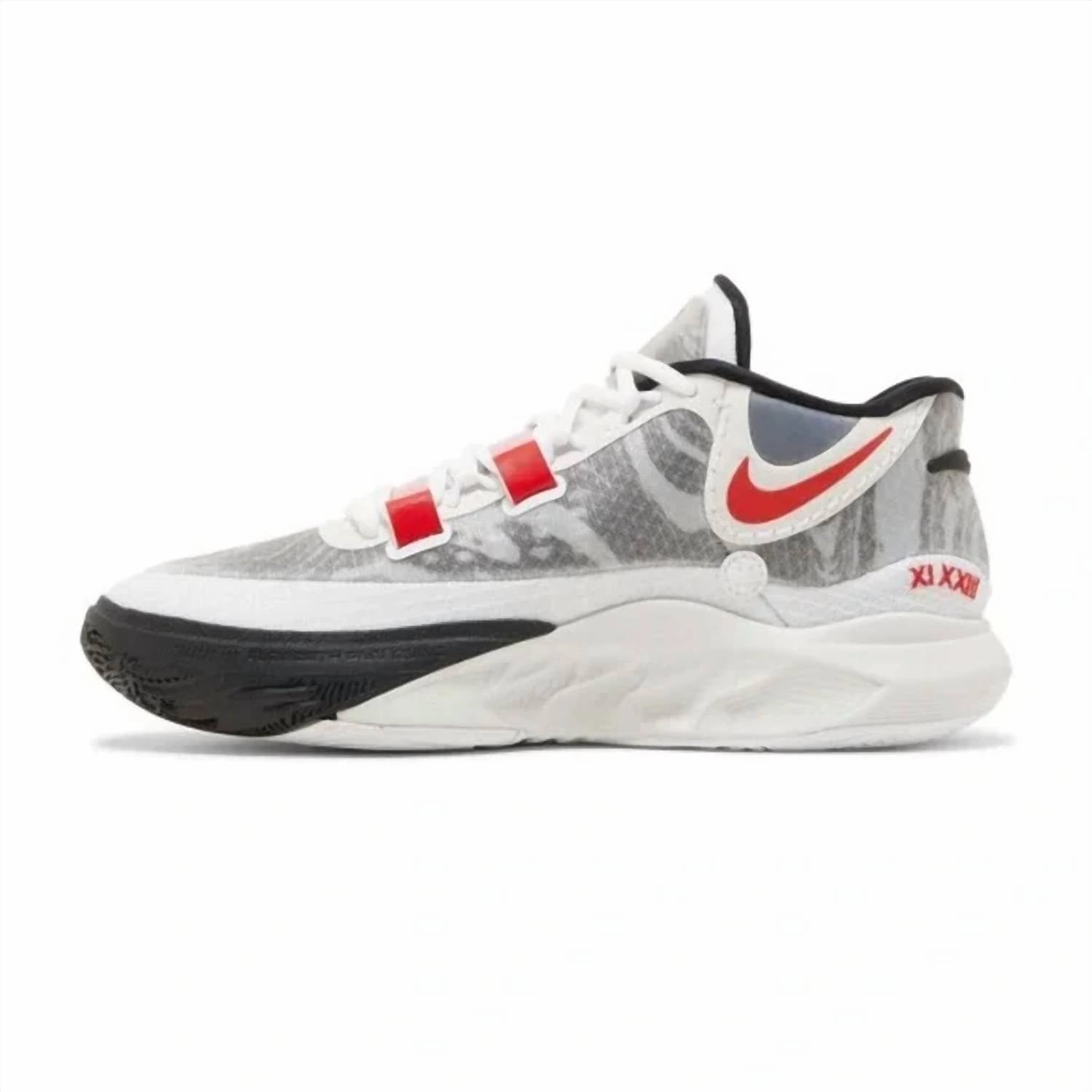 Men's Nike Kyrie 8 White University Red In White/red-Black