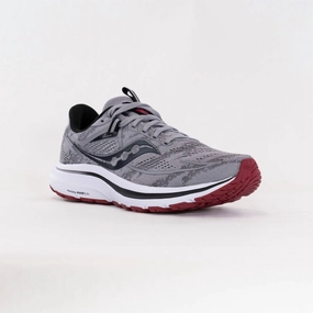 Men's Omni 21 In Alloy/garnet Cheap Mens Athletic Sneakers