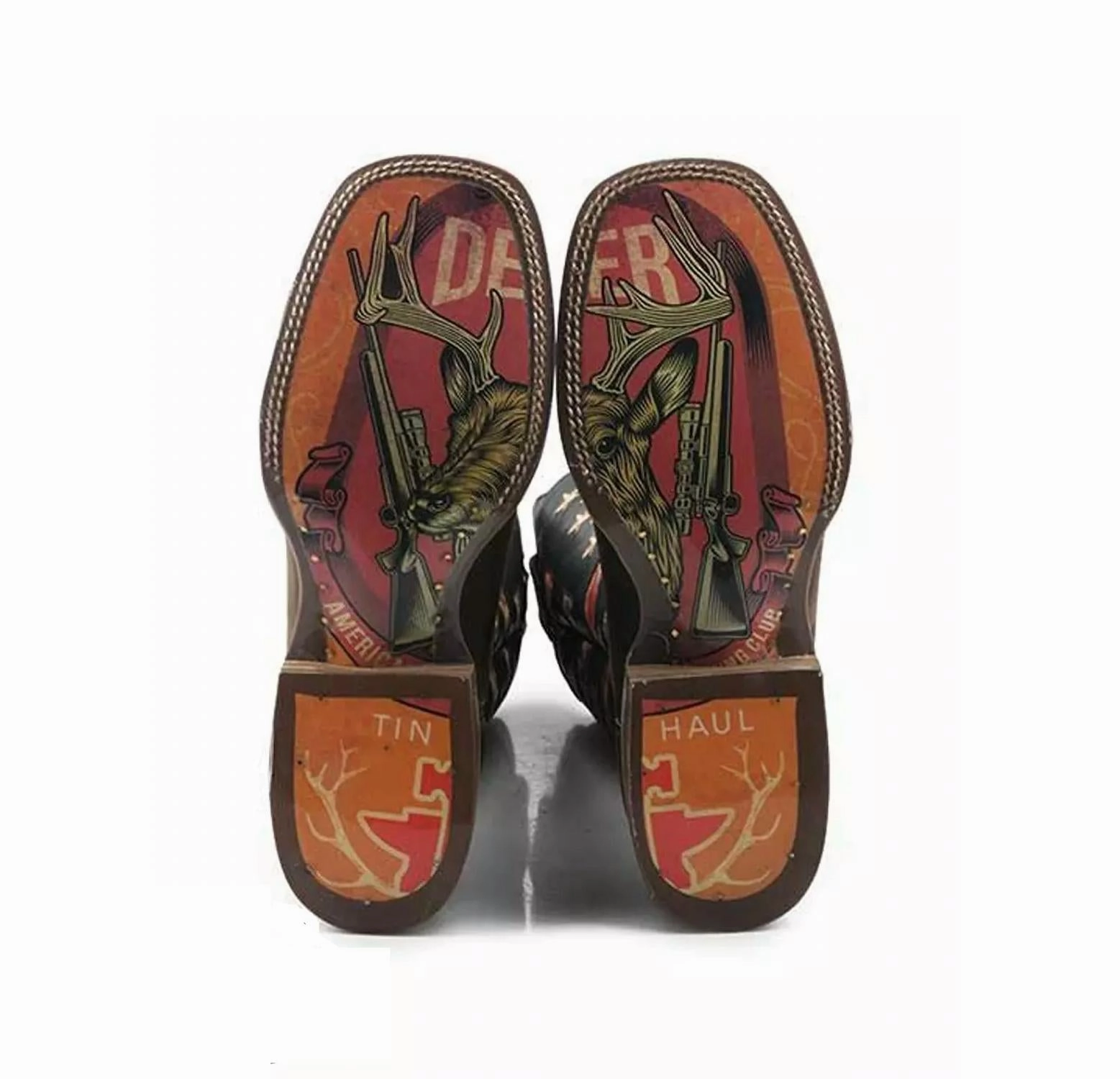 Men's Open Season Boot With Deer Hunter Sole In Brown