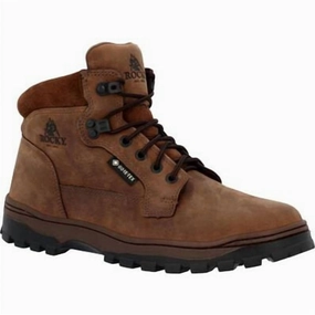 Men's Outback Waterproof Hiker Boot In Brown Mens Chukka Boots outlet deals