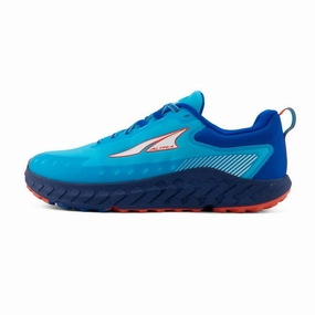 Men's Outroad 2 Trail Running Shoes In Neon/blue Mens Sneakers & Athletic Shoes outlet