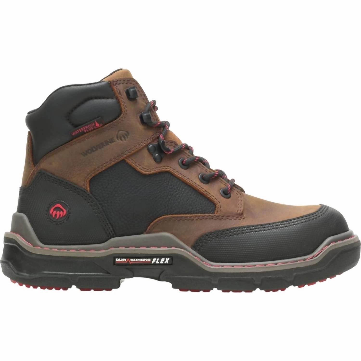 Men's Raider Durashocks Heavy Duty Carbonmax 6" Boot In Brown Cheap Mens Boots & Chukkas