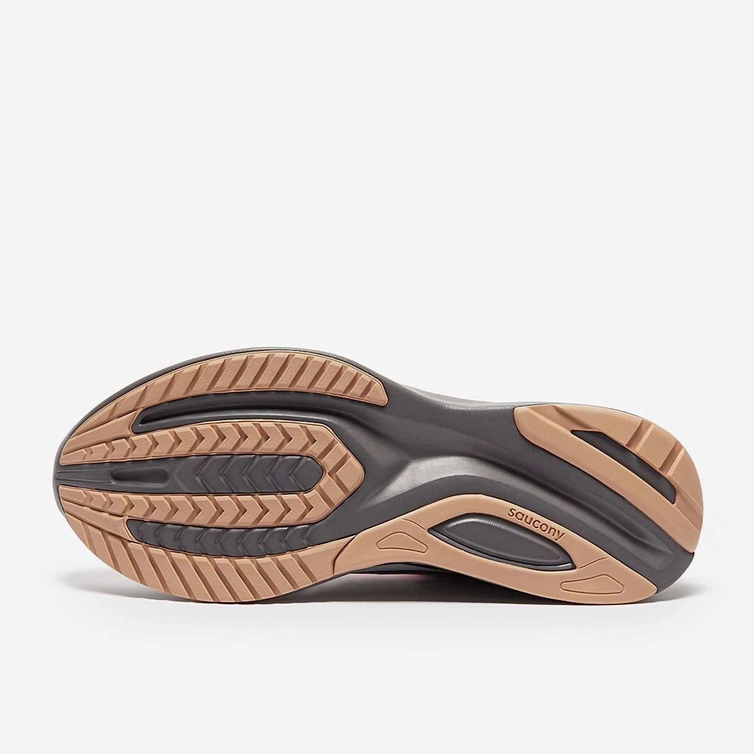 Men's Ride 16 Running Shoes In White/gravel