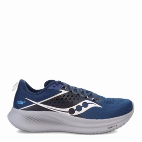 Men's Ride 17 Running Shoes In Tide/silver Cheap Mens Athletic Sneakers