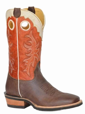 Men's Roughstock Boot In Tan/orange Buy Mens Chukkas online shop