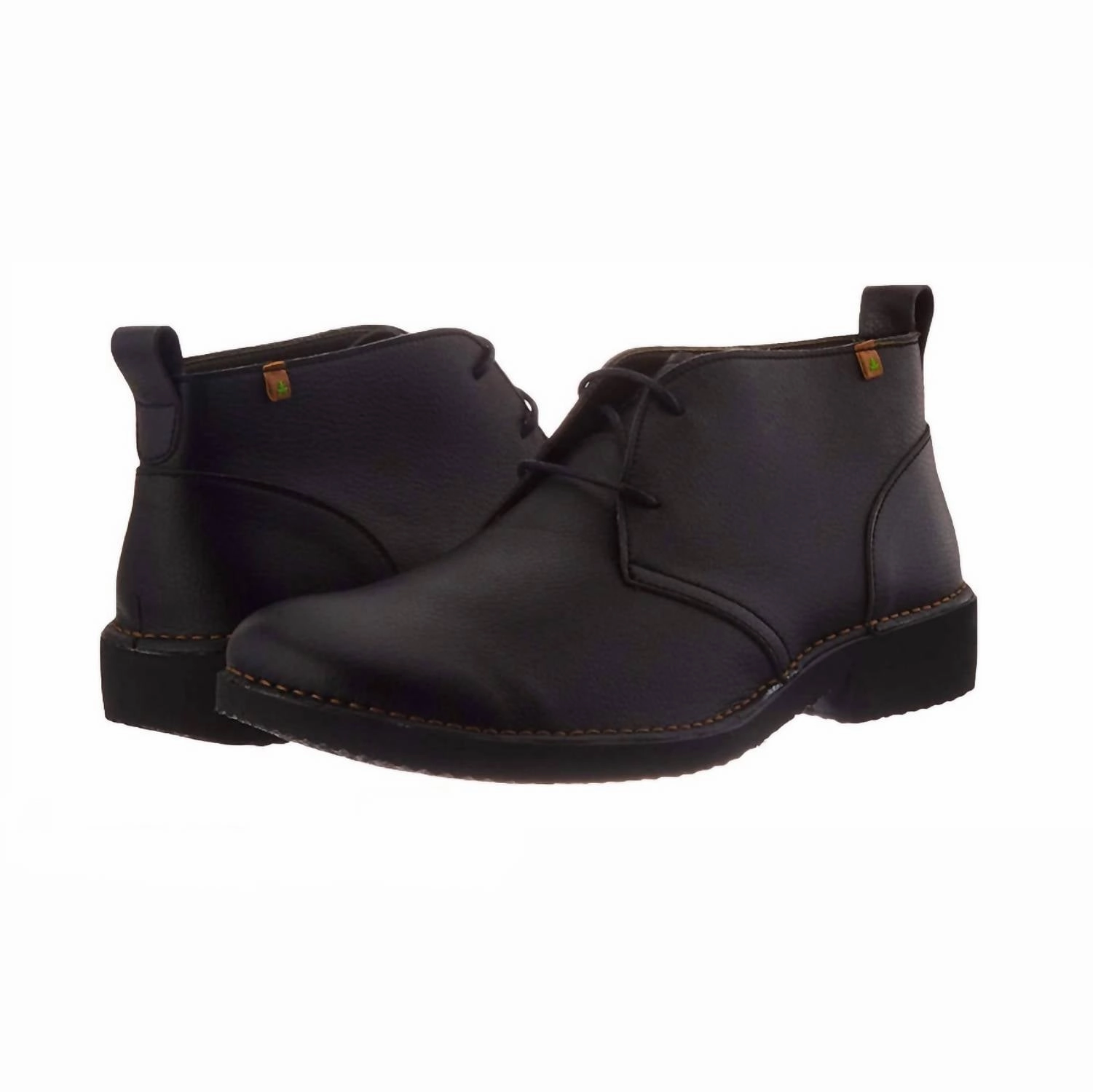 Men's Rugged Yugen Vegan Eyelet Boot In Black Cheap Mens Boots & Chukkas