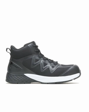 Men's Rush Mid Work Composite Toe - Extra Wide In Black Cheap Mens Athletic Sneakers