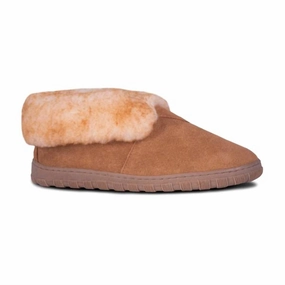 Men's Sheepskin Bootie In Chestnut Cheap Mens Boots & Chukkas