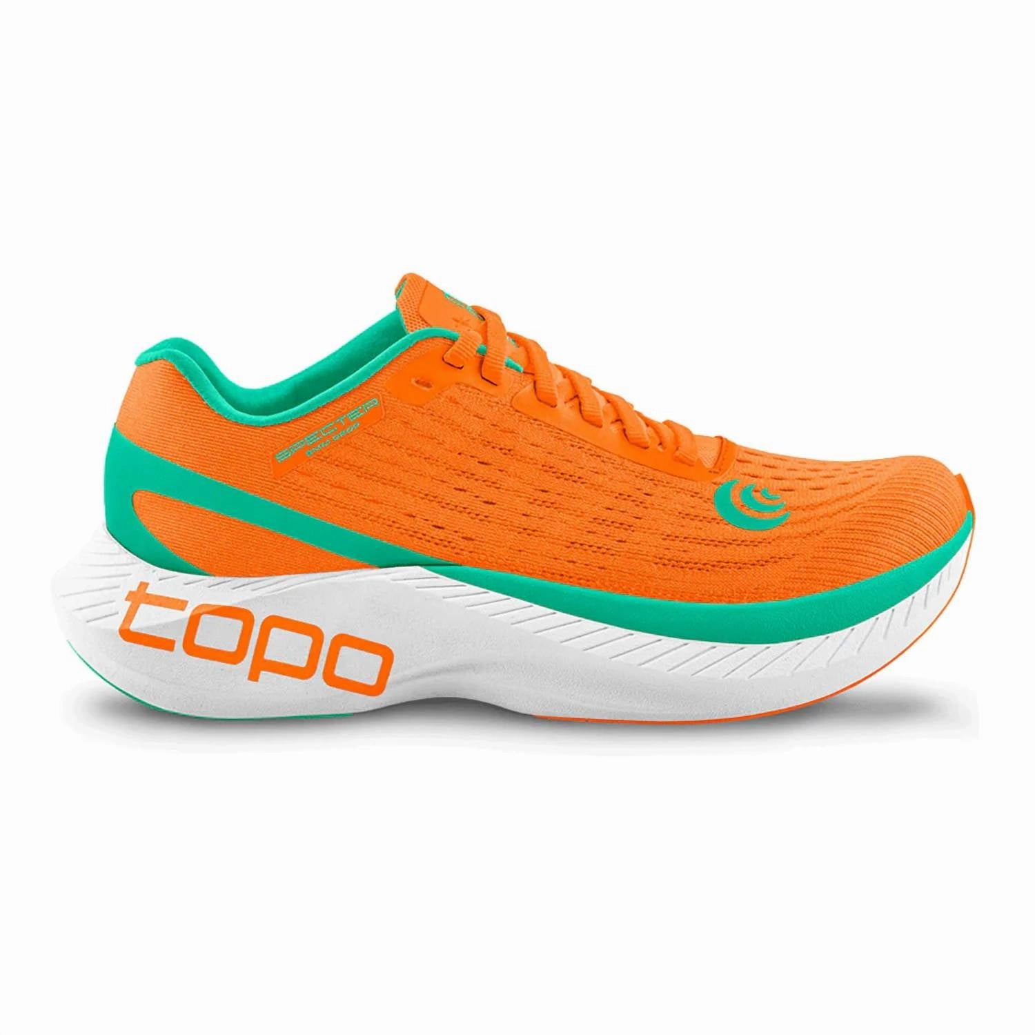 Men's Specter Running Shoes In Orange/seafoam