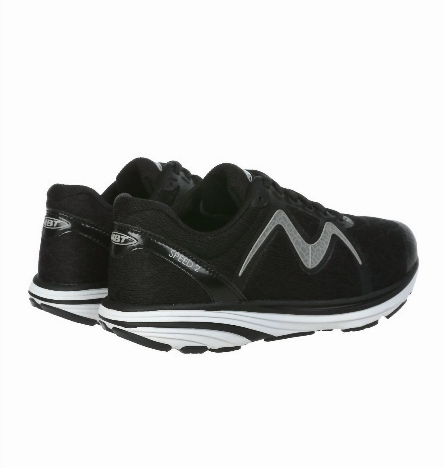 Men's Speed 2 Running Shoes In Black/grey