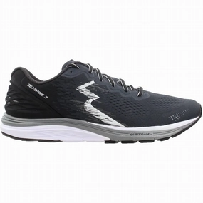 Men's Spire 3 Running Shoes - Medium Width In Ebony Black Cheap Mens Athletic Sneakers