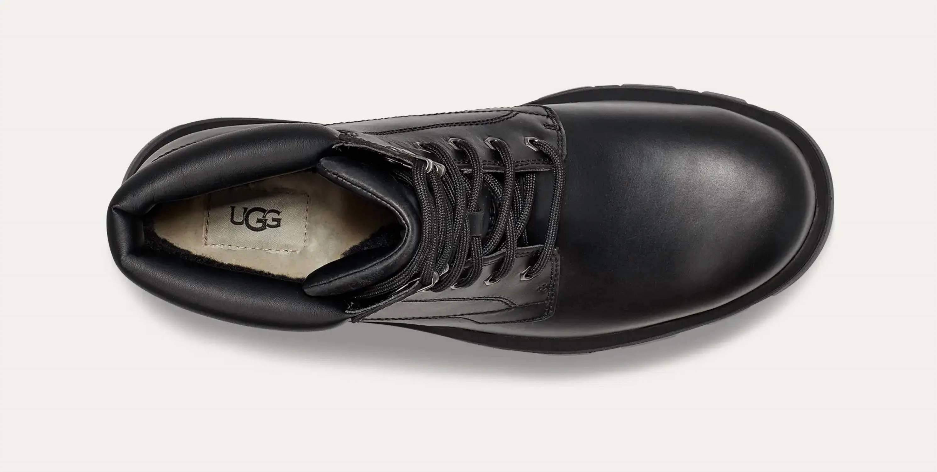 Men's Stenton Boots In Black Leather