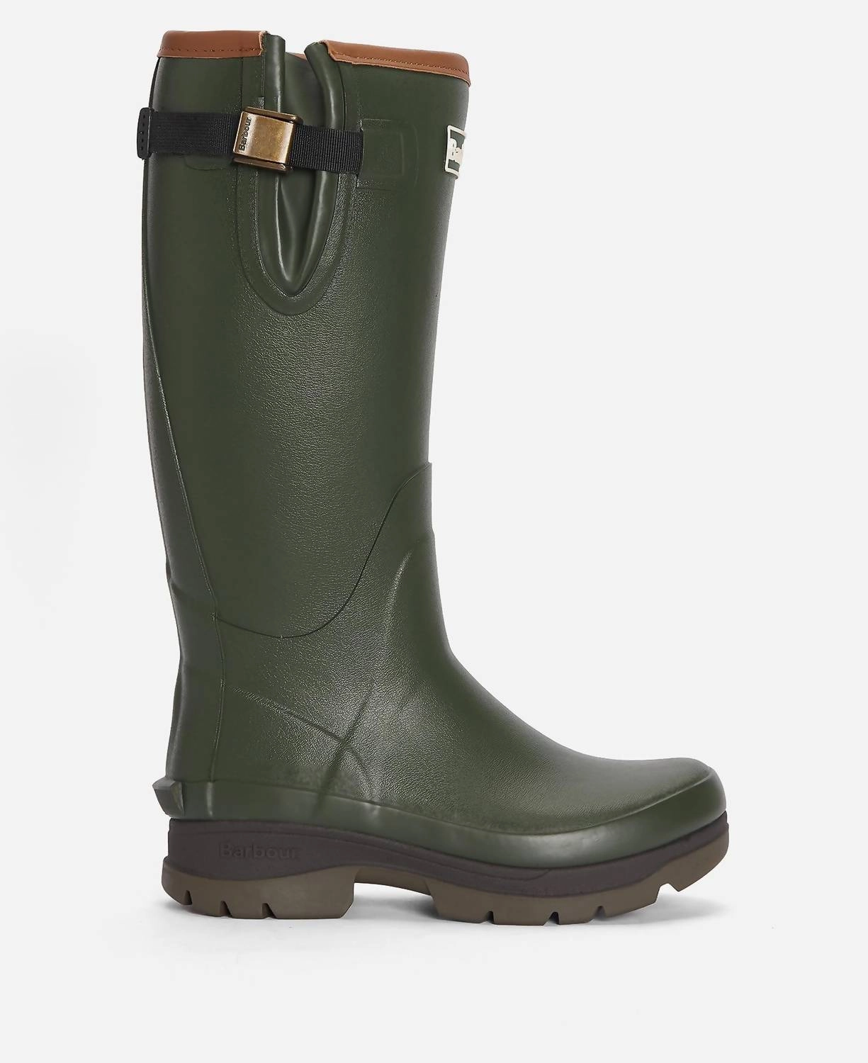 Men's Tempest Wellington Boots In Olive Mens Winter & Rain Boots clearance