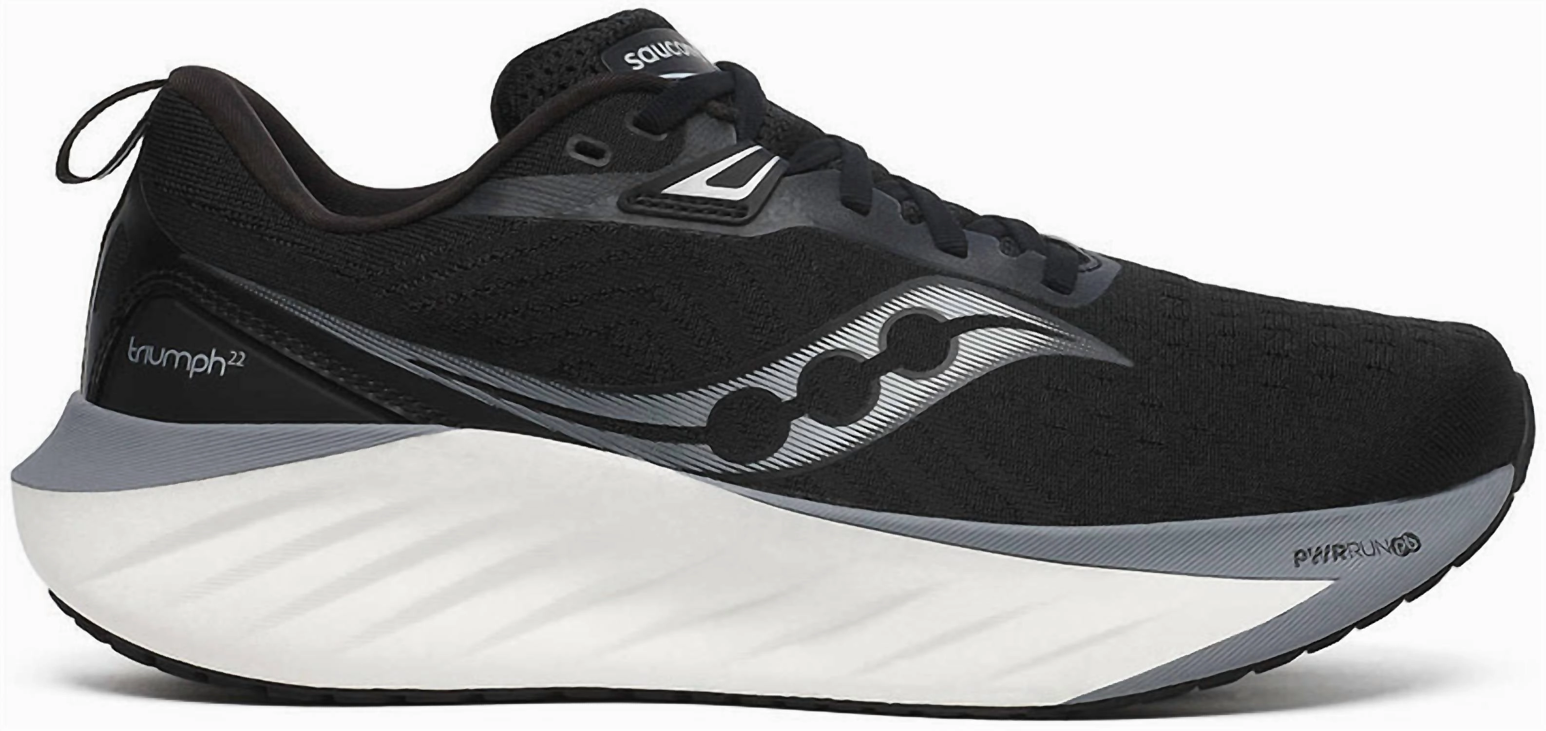 Men's Triumph 22 Shoes In Black / White Mens Sneakers & Athletic Shoes outlet