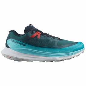 Men's Ultra Glide 2 Trail Running Shoes In Atlantic Deep/blue Radiance/fiery Red Mens Athletic Shoes clearance sale